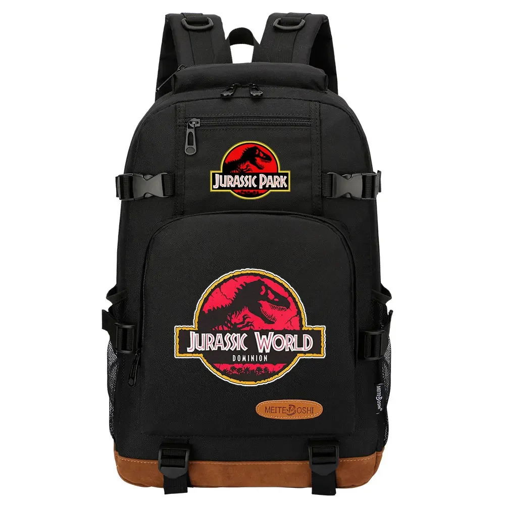 New Jurassic World Park Boys Girls Kids School Book Bags Women Bagpack Teenagers Student Canvas Men Laptop Travel Backpack