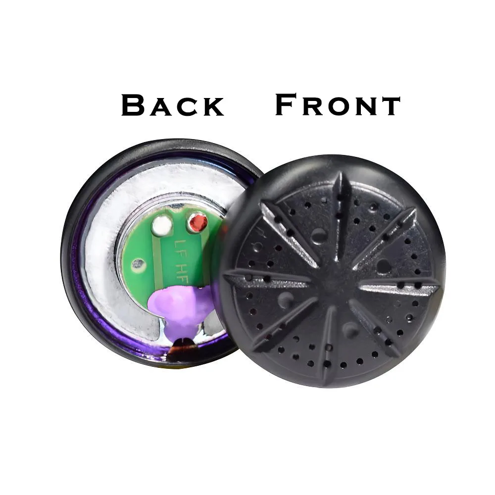 مكبر صوت QIGOM S600 زوج واحد، 15.4 مم 600Ω 100 ديسيبل، مكبر صوت HIFI، مكبر صوت بغشاء مطلي بالبريليوم