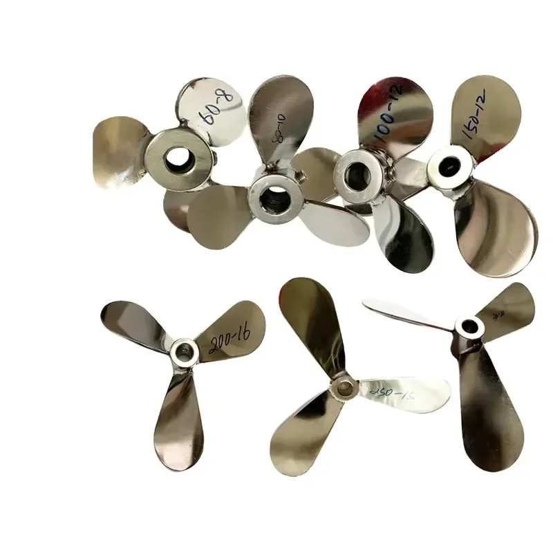 

SUS304 Stainless Steel Mixing Impellers, Agitator Parts Mixing Blades, Industrial Agitator Propeller