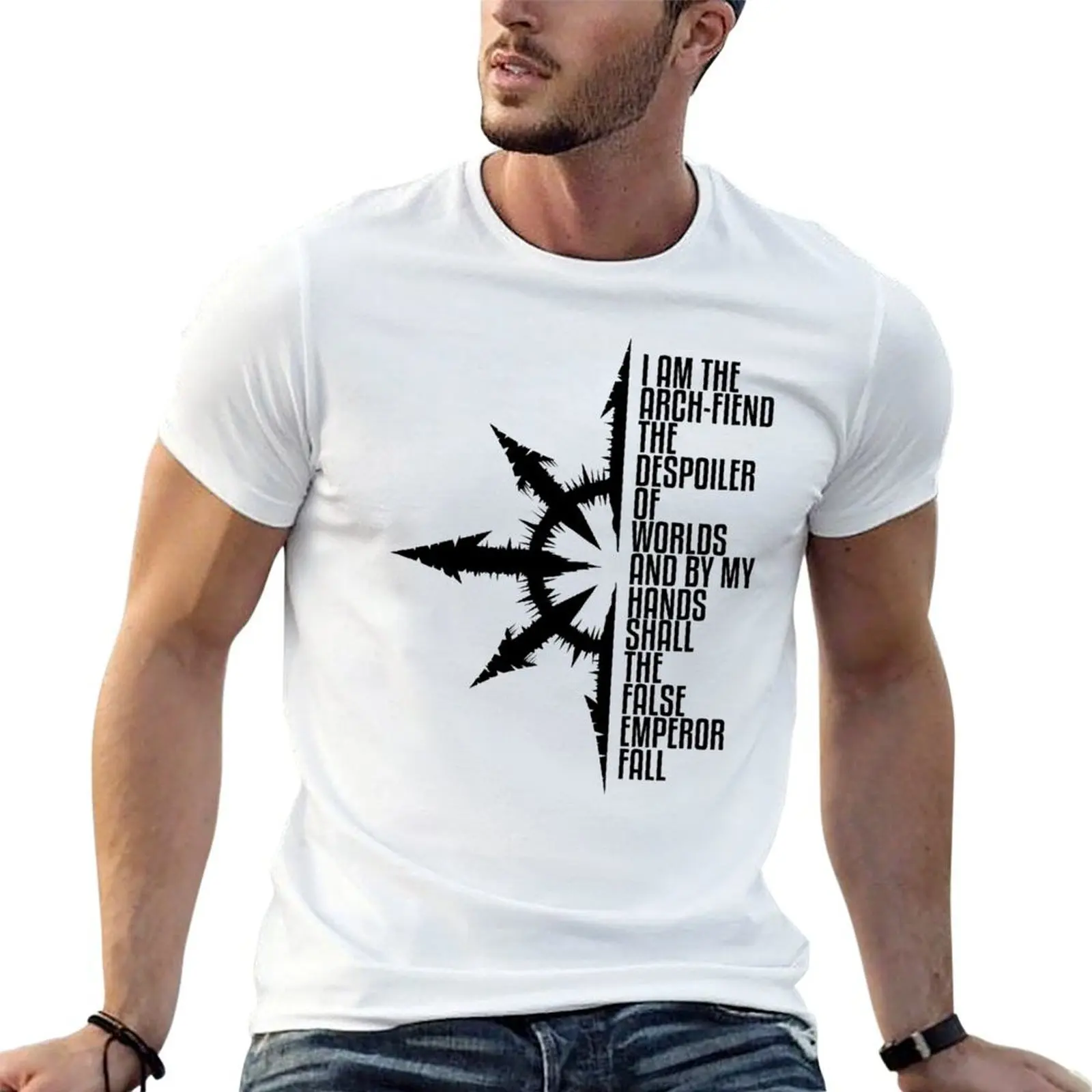 Chaotic Arch-fiend T-Shirt anime custom shirt mens tall t shirts