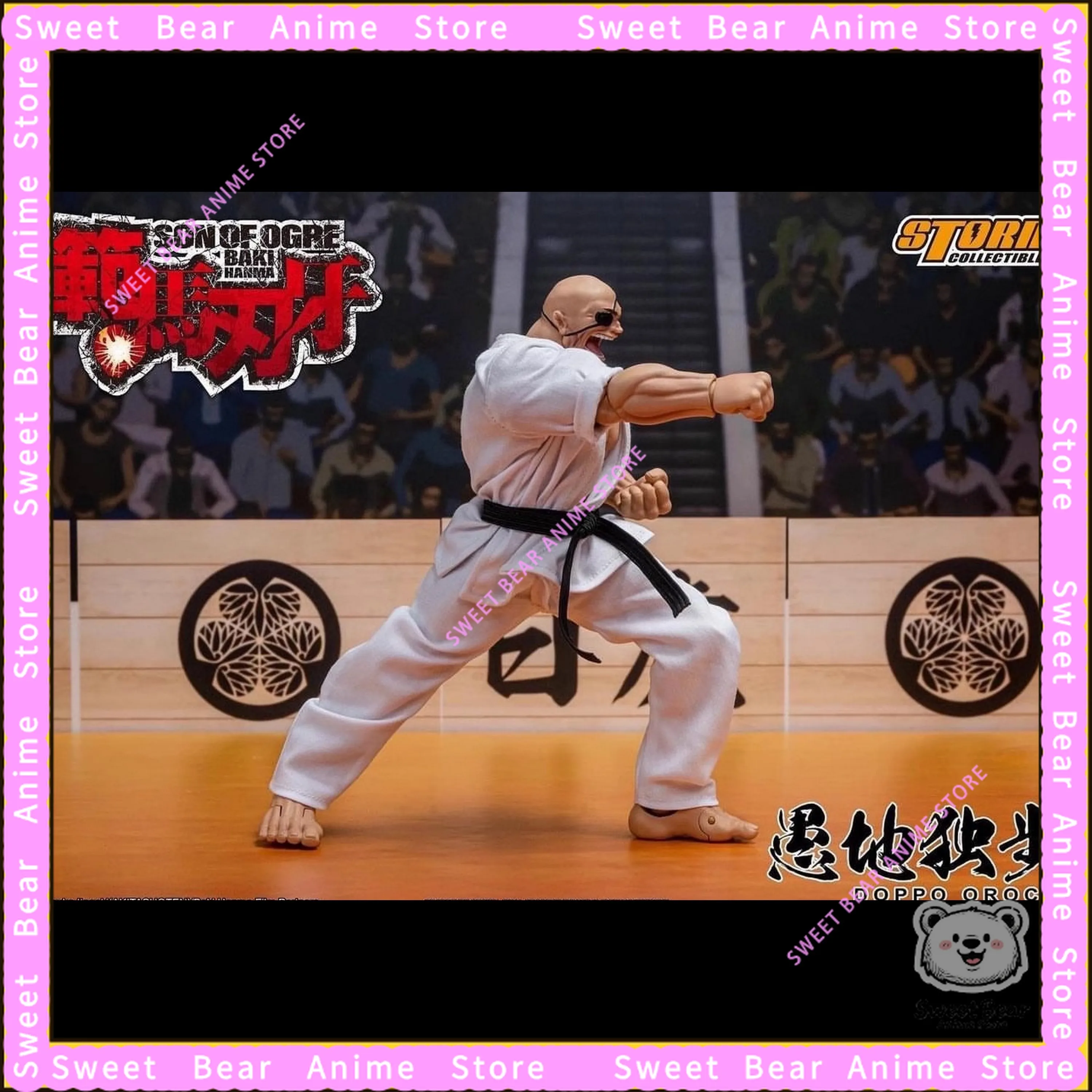 Mainan Storm Toys Skala 1/12 Doppo Orochi (Versi Narapidana Mati Terburuk yang Paling Jahat) Figur Aksi Anime Model Mainan Trendi Boneka