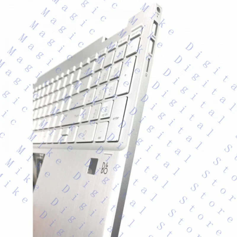 UU  New For HP 15-ER 15-ER0051NR Palmrest Backlit Keyboard & Fingerprint M45130-001