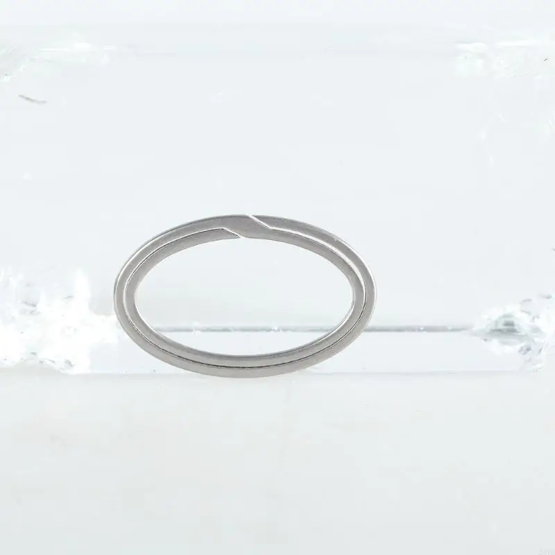 Titaniums KeyRings Side Pushing Split Rings Keychains Quickdraws Tool Keyring 