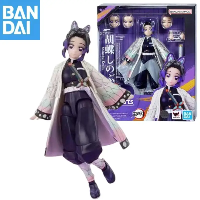 

Original BANDAI S.H.Figuarts Demon Slayer Demon Slayer Corps Kochou Shinobu Action Figure Model Genuine Collector Figurine Toy