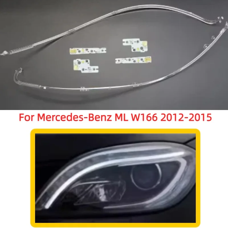 Daytime Running Light Angel Eye Chip For Mercedes‑Benz ML Class W166 2012‑2015 European Version Car DRL Chip Ballast Module