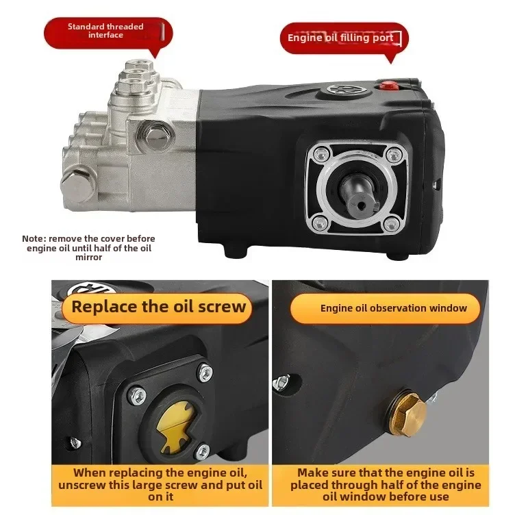 High pressure pump RGX22.50 plunger pump high pressure cleaner accessories