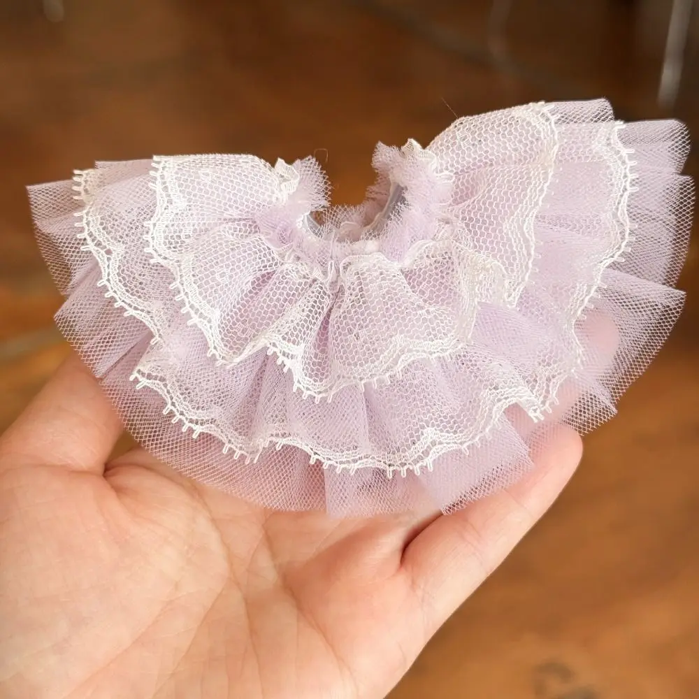 Mode Puppe Schöne Prinzessin Rock Retro Spitze Chiffon Kuchen Stil Baumwolle Puppe Kuchen Rock Nette Plüsch Puppen Kleidung Zubehör