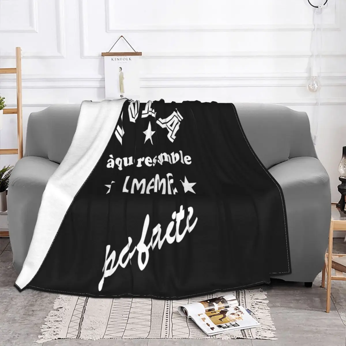 Personnalise Mamie Idee Cadeau Mamy Maillot Fete Des Grand Mere F010 Comfortable Party Fresh Design Throw Blanket