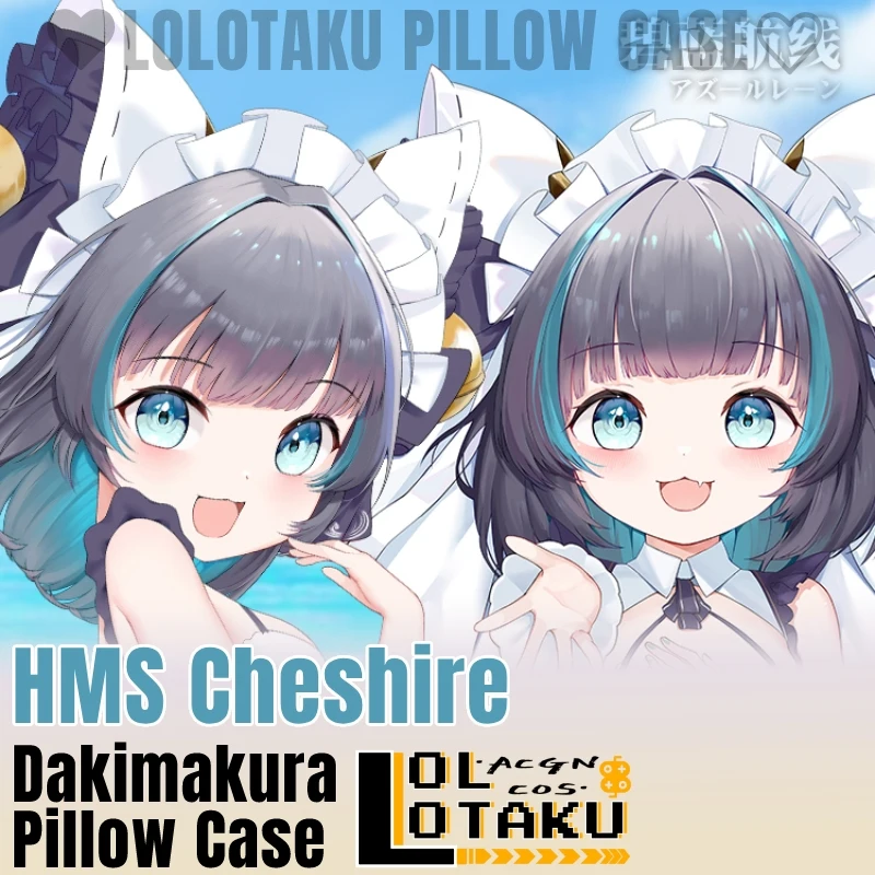 HMS Cheshire Dakimakura Azur Lane Game Hugging Pillow Case Full Body Pillowcase Home Bedding Sexy Cushion Cover Decor Otaku Gift