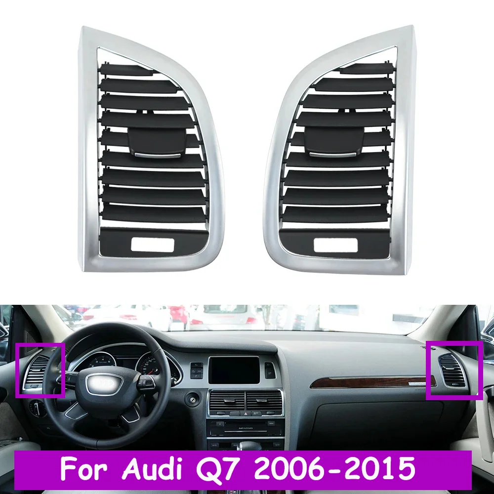 

Q7 LHD RHD Front Dashboard Left Right Air Conditioner AC Vent Outlet Grille Panel Cover For Audi 2006-2015 4L0820901 4L0820902