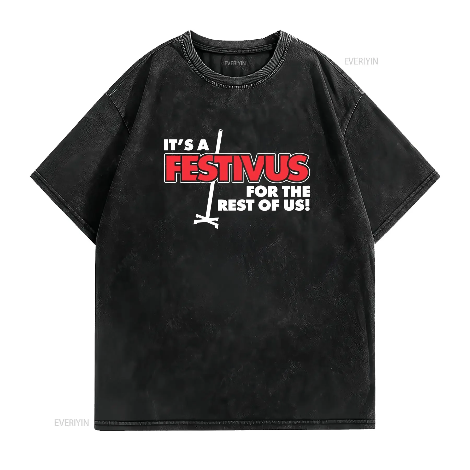 Seinfeld A Festivus for the Rest of Us T Shirt vintage Washed Comfortable Versatile designer clothes Top For Everyday Wear view 2