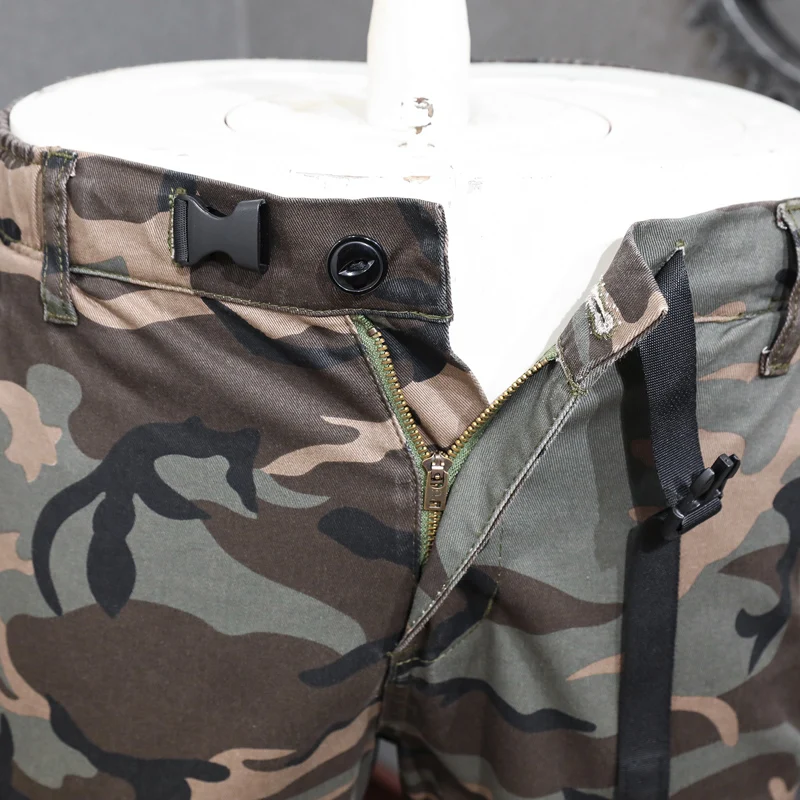 Y2K Street Fashion New Jeans, Washed, Nostalgic, Elastic, Slim Fit, Printed, Grass Green, Large Pocket Jeans, Designer Brand, H