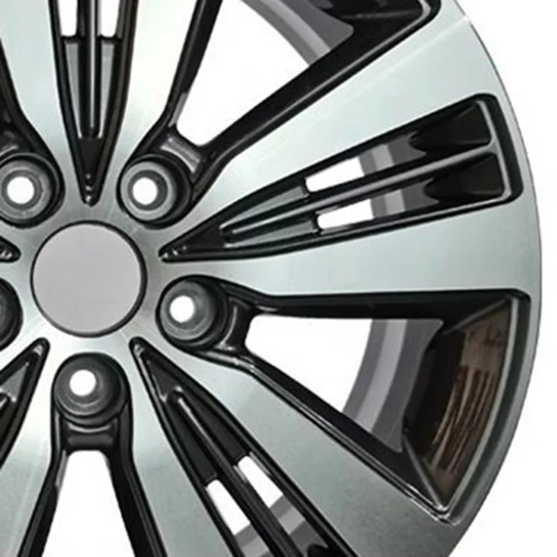 Gray Brush Silver Car Rims 17 Inch 17x 7J 5x114.3 5 Holes Alloy Casting Wheels Wholesale For 2014 2019