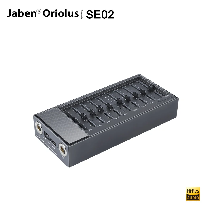 Jaben Oriolus SE02 HiFi Audio 4.4mm Balanced Output Input Five Frequency Graphic Equalizer for M6 M11 PRO Portable Music Player