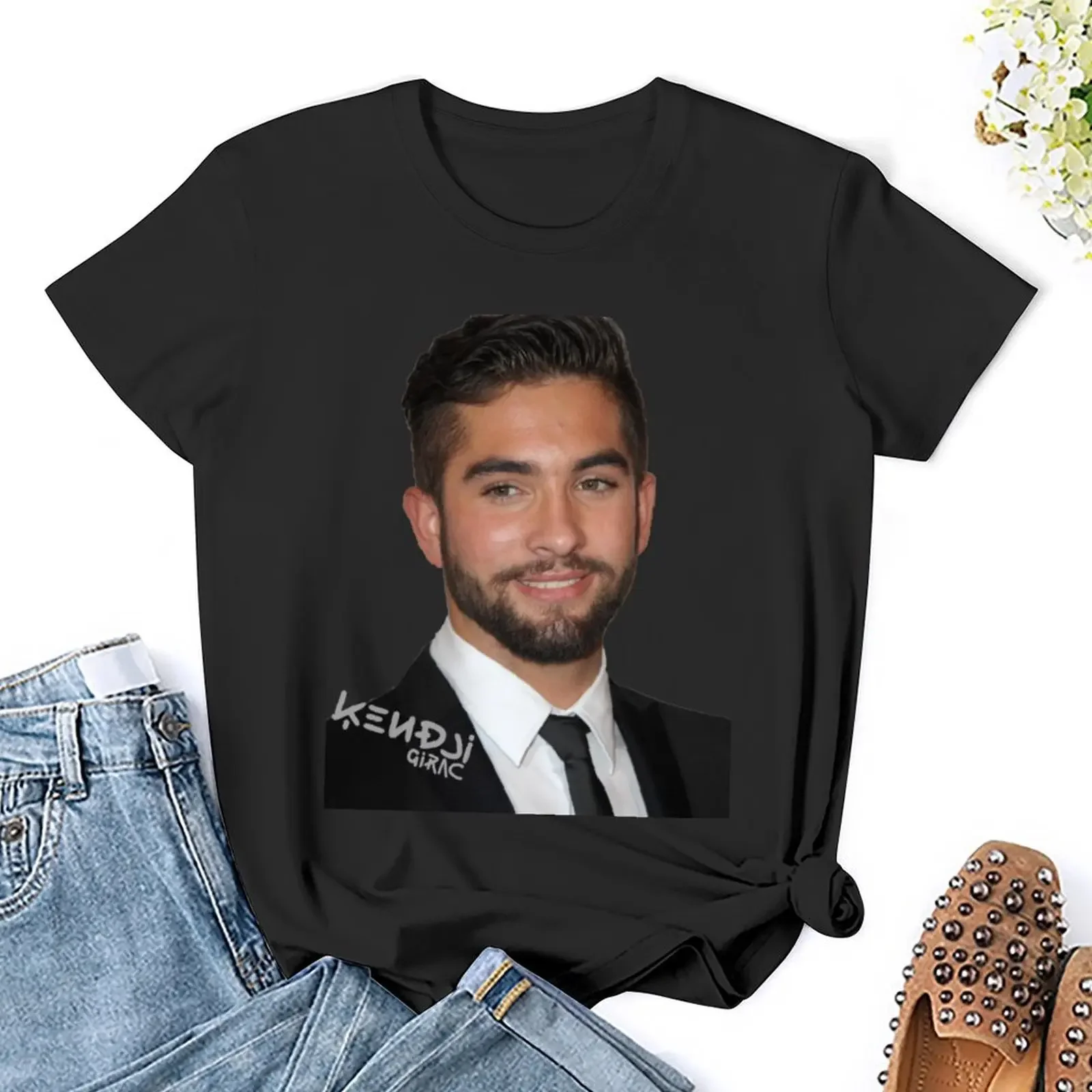 Kendji Girac T-Shirt anime clothes lady clothes Women's tee shirt - Image 5