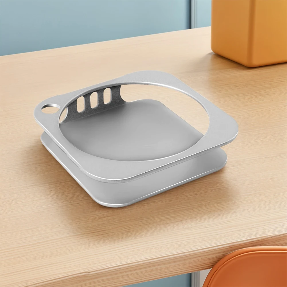 

New Metal Stand for Apple Mac Mini M4/M4 Pro Desktop Holder Ventilation Heat Dissipation Cooling Metal Mount Desktop Base Holder
