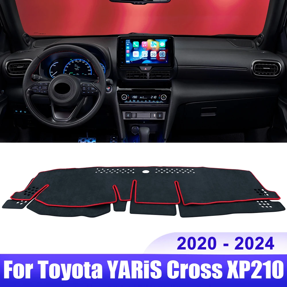 

For Toyota Yaris Cross XP210 2020 2021 2022 2023 2024 Car Dashboard Cover Dash Mat Sun Shade Non-slip Pad Accessories