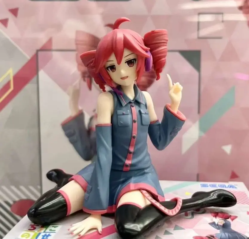 New Product In Stock Anime Heavy Miku Sitting Posture Figurine Model Desktop Decoration Holiday Surprise Gift For Friends image 3