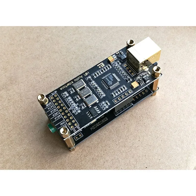 

Готовая плата декодирования Nvarcher SA9227 + ES9038Q2M, Hi-Fi лихорадка, комплект USB-конвертера звуковой карты, поддерживает DSD