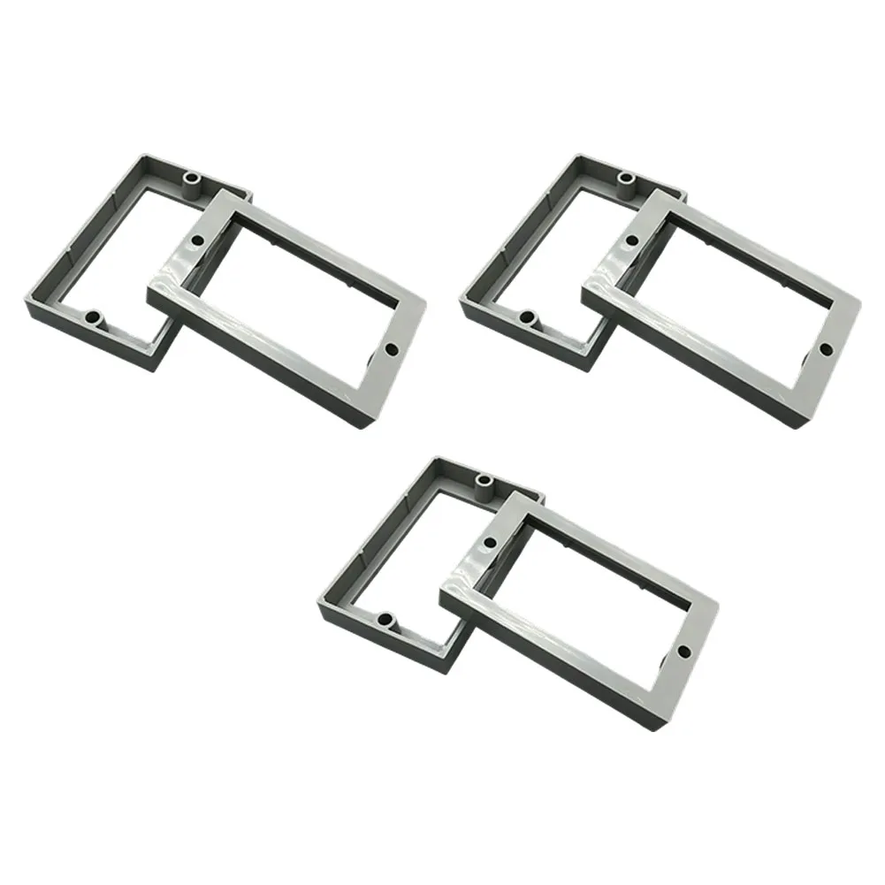 6 Socket Box Extenders for Proper Alignment of Outlet Faces With Finished Wall Surfaces in Renovation Projects