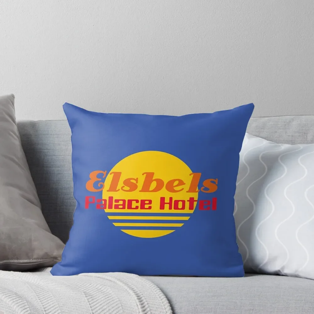 

Elsbels Palace Hotel Throw Pillow