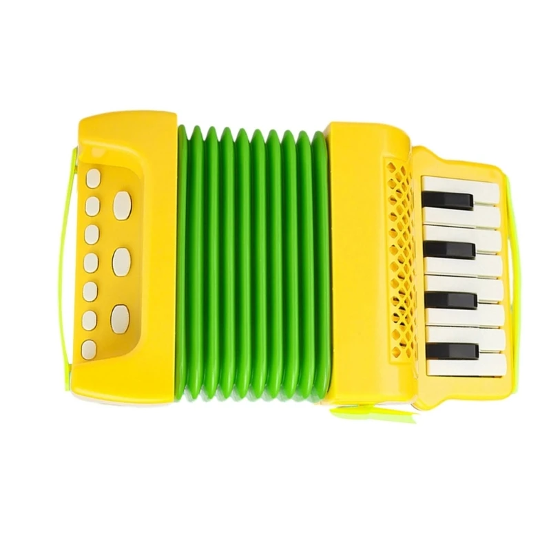 Small Accordion for Boys & Girls Educational Musical Instrument Toy