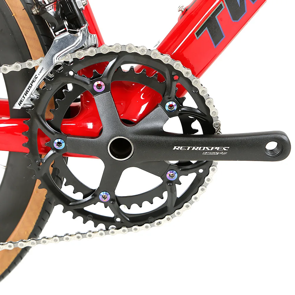 Freedom Carbon Fiber Road Bike, 24-inch, Fully Hidden Dual Disc Brakes, Drop Handlebar, Student Bicycle
