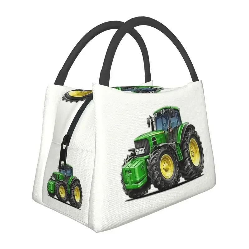 Tractor Resuable Lunch Boxes Women Multifunction Thermal Cooler Food Insulated Lunch Bag Travel Work Pinic Container