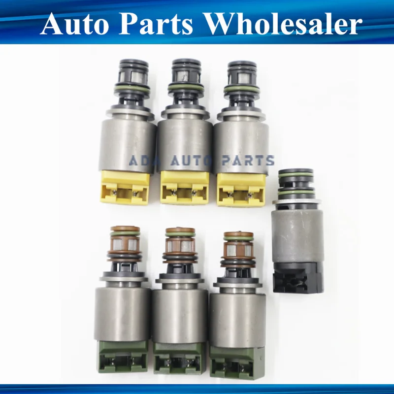 

7Pcs 6HP19 6HP21 6HP26 Transmission Solenoids Kit Set For Jaguar For BMW For Volkswagen