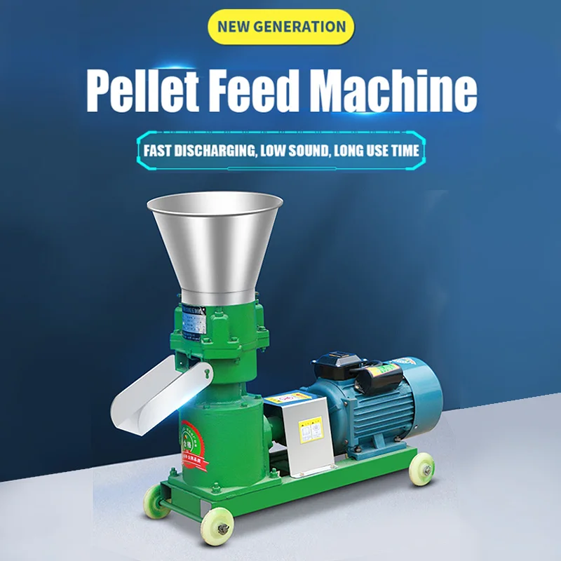 Poultry Animal Feed Mill Machine Pellet Feeds Pelletizer Making Machine