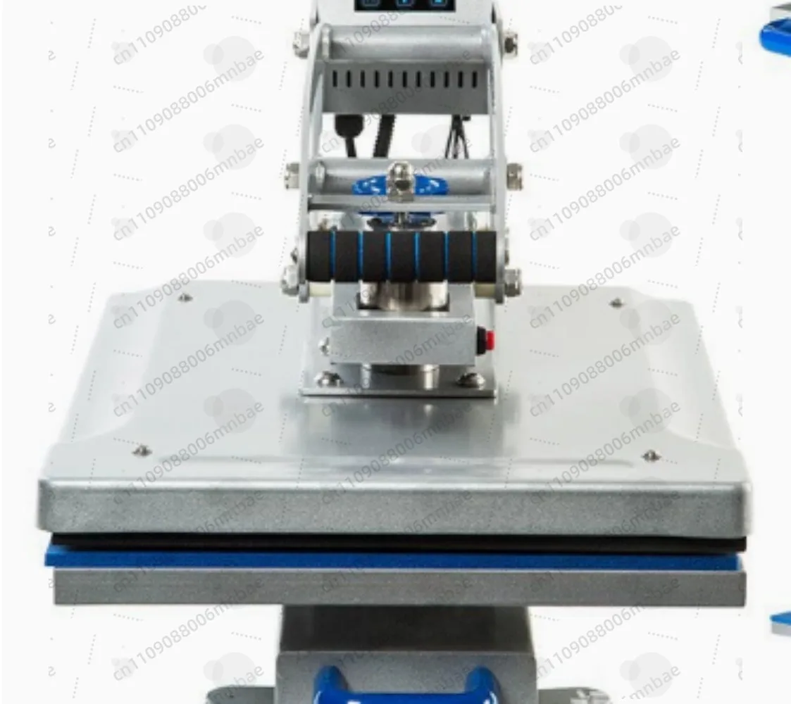 38×38cm CK1702 Semi-automatic Heat Transfer Machine with Tripod Pull-out Design for T-shirt Printing