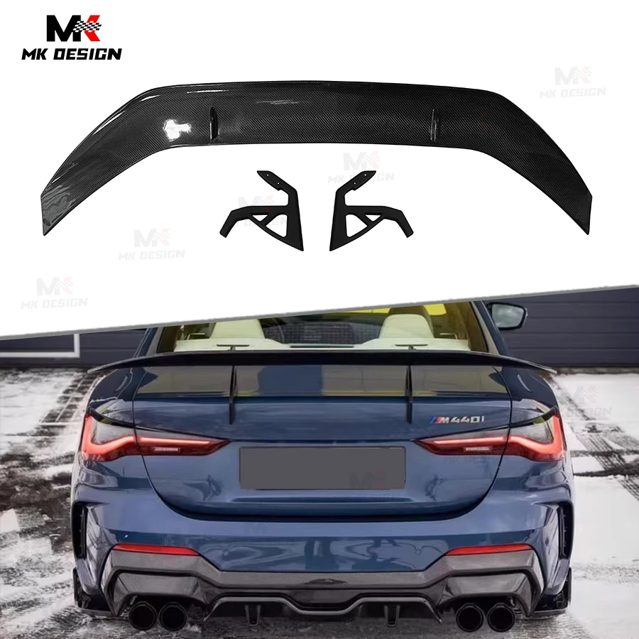

Carbon Fiber ADR Style Rear Wing for BMW 4 Series G22 425 430 440 2020-IN Rear Trunk Spoiler Boot Wing Car Accessories