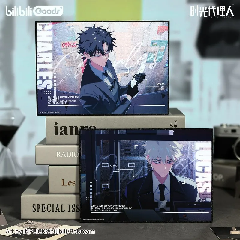 

Link Click Animation Official Merch M.O.D Series RE:WIND Reflective Shikishi Lu Guang, Cheng Xiaoshi Color Paper