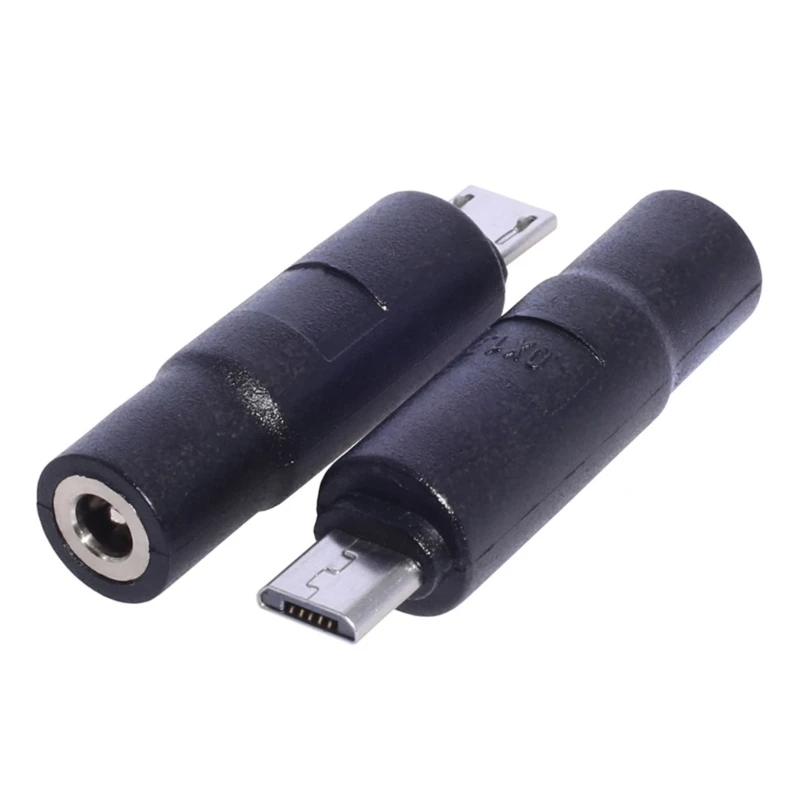 Conector carga del adaptador corriente USB DC4.0x1.7mm a 5 pines para luz LED cámara