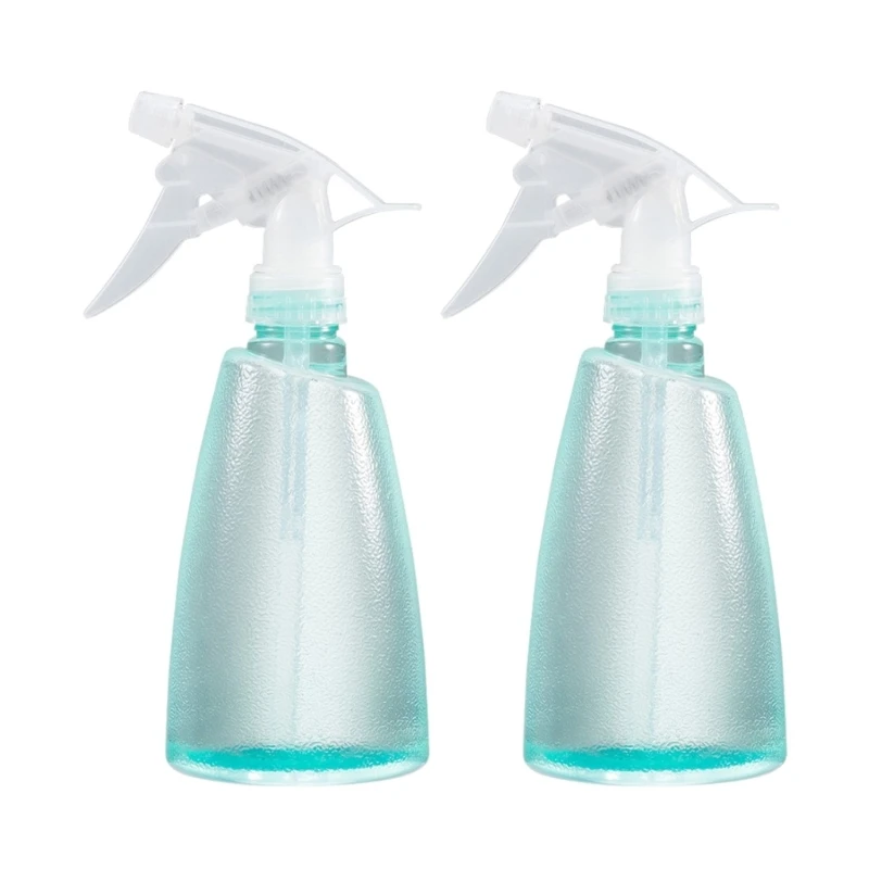 2Pieces Plastic Spray Bottle Bulk Empty Refillable Spray Bottles for Cleaning Solution Leak Proof Water Sprayer Bottle