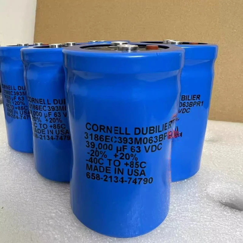 

（1pcs）CORNELL DUBILIER 3186EC393M063BPR1 63v39000uf filter capacitor from the United States 51 * 80MM condensador 39000uf 63v