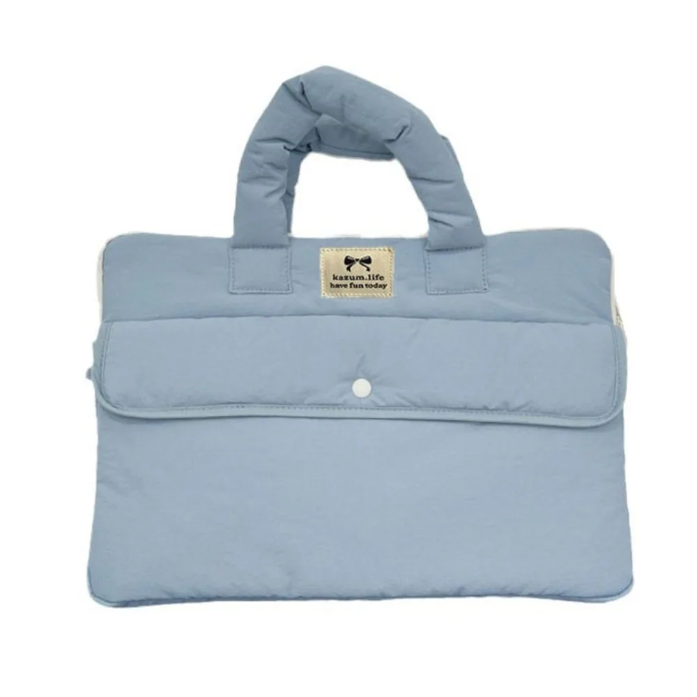 Travel Bag 15.6inch Portable Laptop Bags with Handle Lightweight Laptop Case Dual Zipper Cartoon Notebook Sleeve Women's Bag