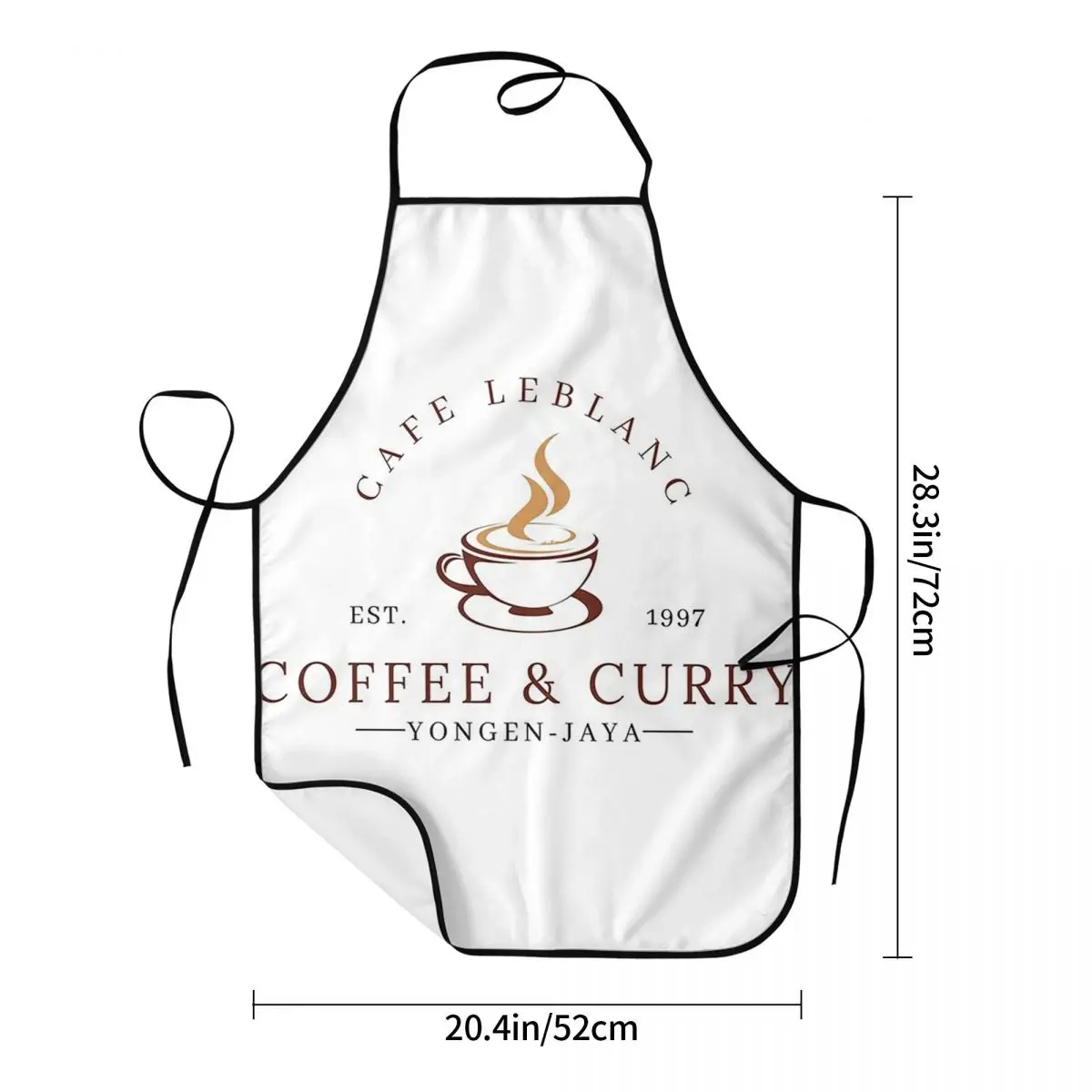 Cafe Leblanc - Persona 5 Sojiro Shop Aprons Chef Cooking Cuisine Tablier Waterproof Bib Kitchen Cleaning Pinafore for Women Men