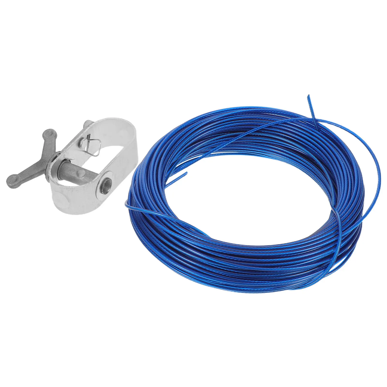

Pool Cover Winch Kit Heavy Duty Stainless Steel Cable Ratchet Assembly for Inground Pool Cover Tightener Winter Cable