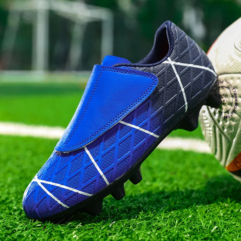 

Children’s Football Shoes Non-slip Soccer Spiked Shoes Outdoor AG/FG Soccer Sneakers Ultralight Futsal Shoes Football Cleats