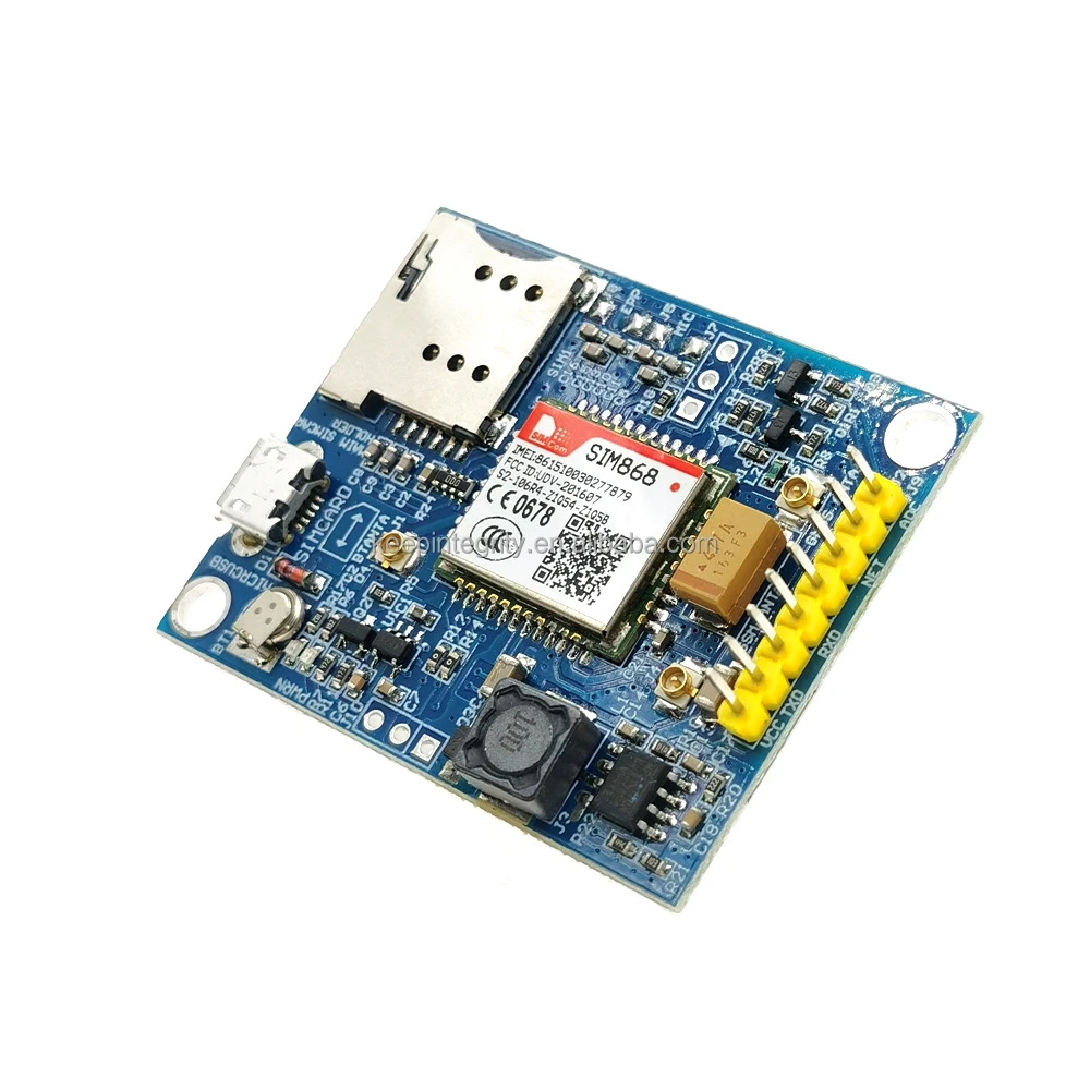 Hot Selling SIM868 Development Board GSM GPRS GPS BT BLE Module SIM868 with STM32, 51 Program