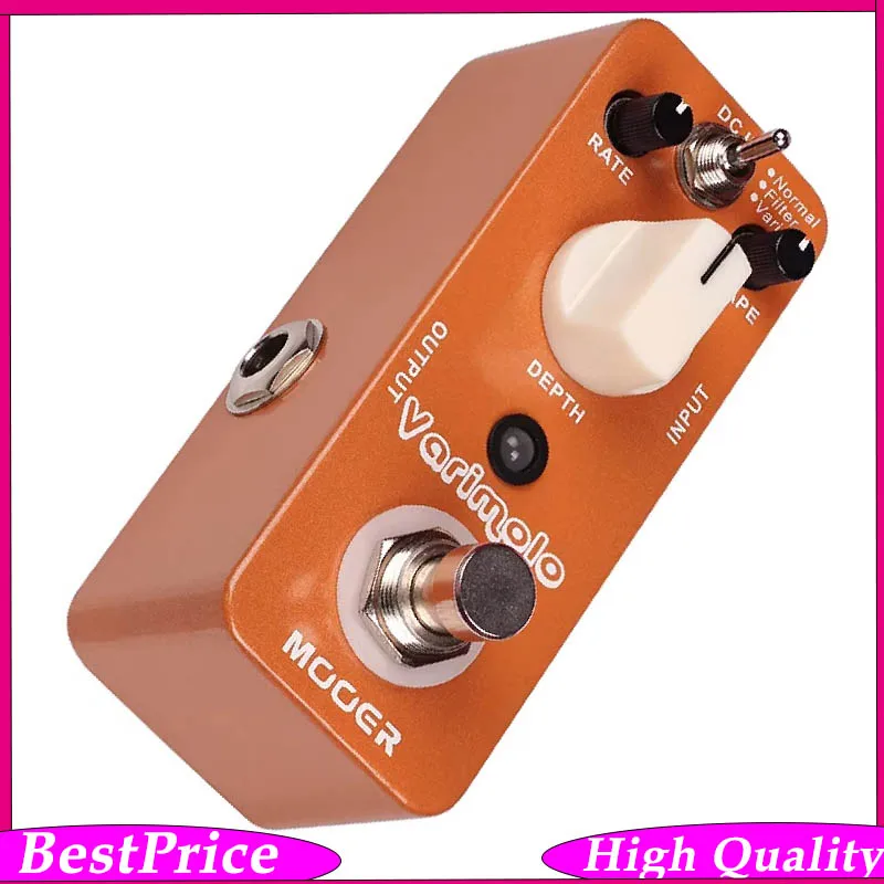 

MOOER Varimolo Guitar Effect Pedal Digital Tremolo With Three Different Tremolo Modes Normal Filter Variable True Bypass Pedal