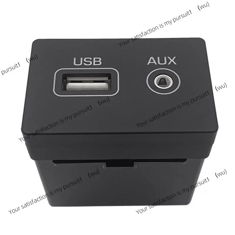2pcs AUX Jack Plug USB Port Interface 96120-C1500 96120C1500 For Hyundai Sonata 2015-2017 Car Audio Adapter