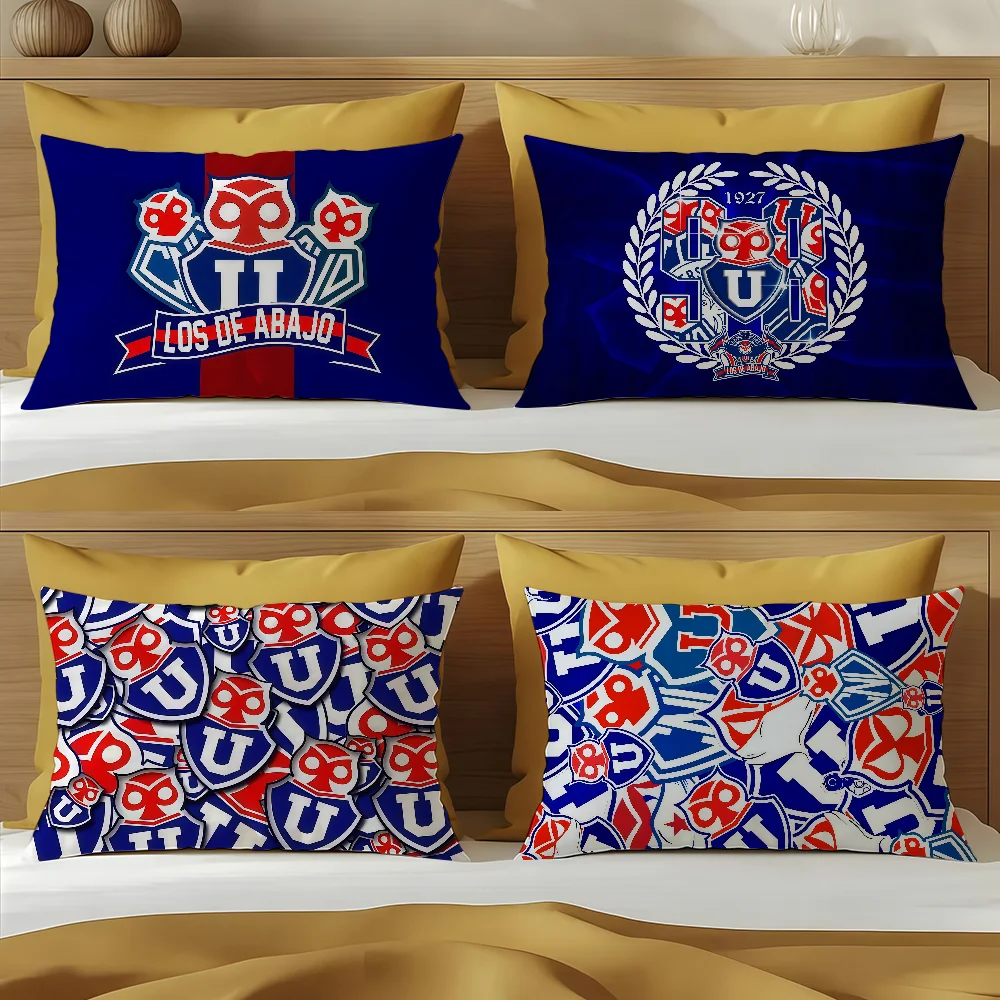 Club U-Univer-sity Of Chile La U cushion cover Hit product Sofa living Room Office Rectangle Pillow Home Coffee Shop Bedding