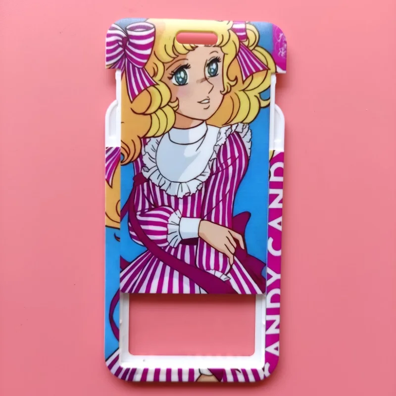 Urocze dziewczęce etui na wizytówki z cukierkami Wizytówka damska Wiszące etui na karty na szyję Smycz Etui na dowód osobisty pielęgniarki