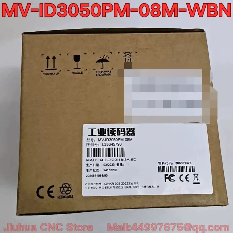 Brand new MV-ID3050PM-08M-WBN industrial code reader