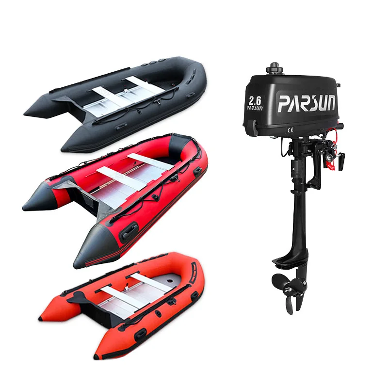 قارب عائم قوارب الكاياك قابل للنفخ بطول 3 أمتار مع عوامة موسعة وجريئة #4