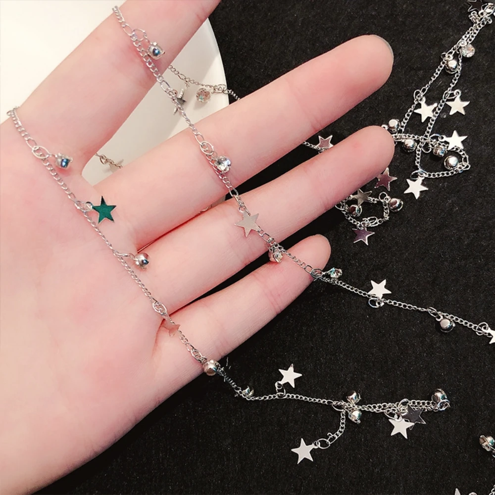 Hair Accessory For Braid Dreadlocks Hair Clips Charms Decoration Chain Shining Stars Hairpin Tied Rhinestone Braided Headwear