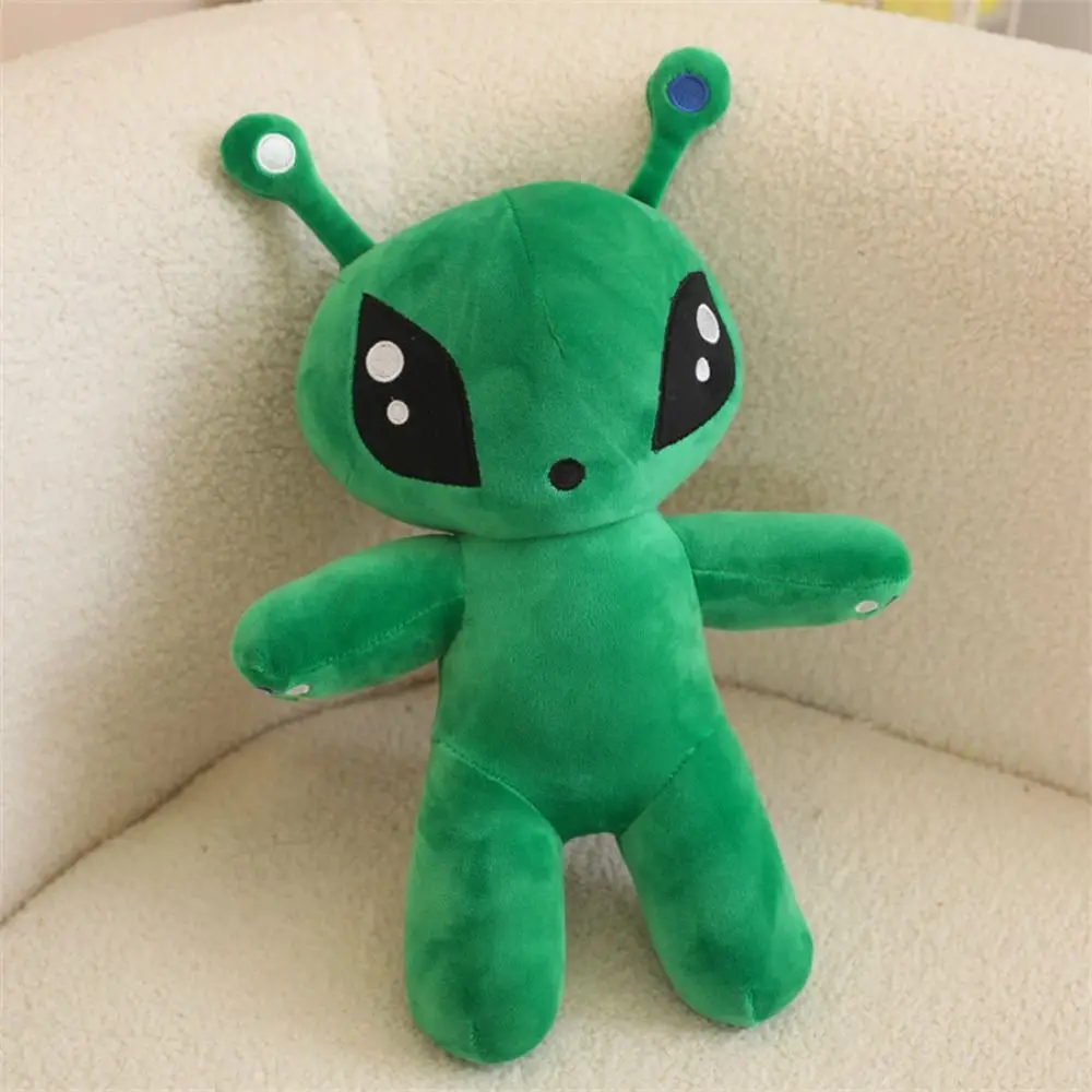 

Trendy 18/34CM Alien Plush Toy Soft Green Stuffed Animal Dolls Full Big Eyes Comfort Doll Childrens Birthday Gifts