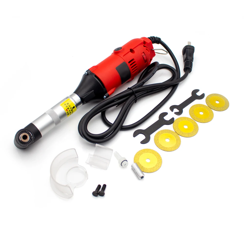 AC 220V Electric Tile Groove Cleaning Machine, 350W Adjustable Speed Handheld Grout Removal Tool